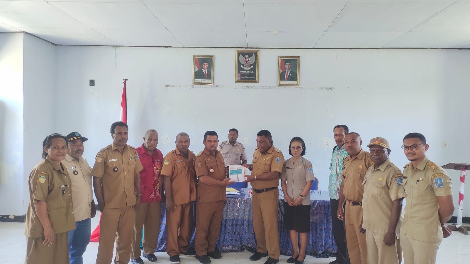 Pendistribusian SPPT PBB -P2 Tahun 2026. Distrik Biak Kota